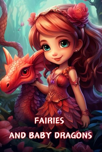 Fairies And Baby Dragons Coloring Book Fun: Featuring Enchanted Fairies and Adorable von Independently published